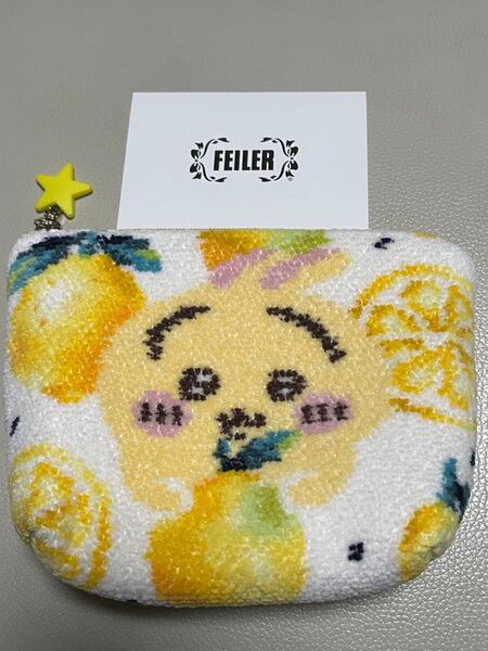 新品未使用☆フェイラー×ちいかわ うさぎポーチ