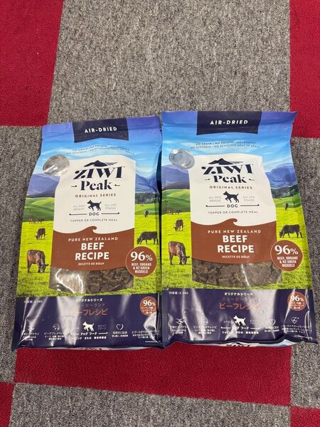 新品未開封 ジウィピーク ZIWI Peak ビーフ レシピ 犬用 5kg