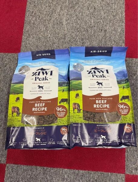 新品未開封 ジウィピーク ZIWI Peak ビーフ レシピ 犬用 5kg