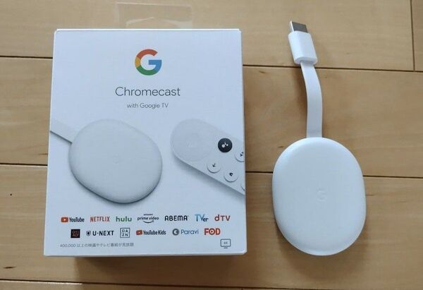 Chromecast Google クロームキャスト 4K TV