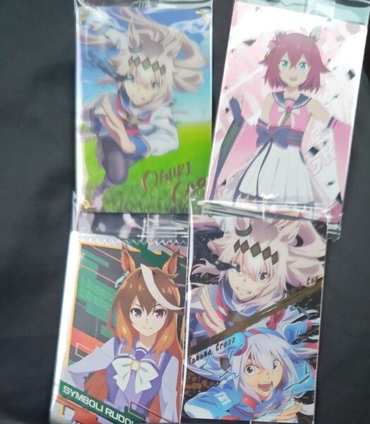 ウマ娘 シンデレラグレイ ツインウエハース オグリキャップ タマモクロス シンボリルドルフ サクラチヨノオー