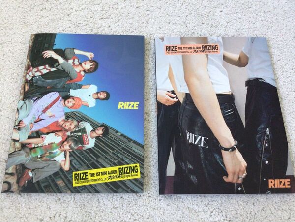 RIIZE 1st mini album RIIZING フォトブック盤 2種類セット ポスターあり(アントン、ソヒ)