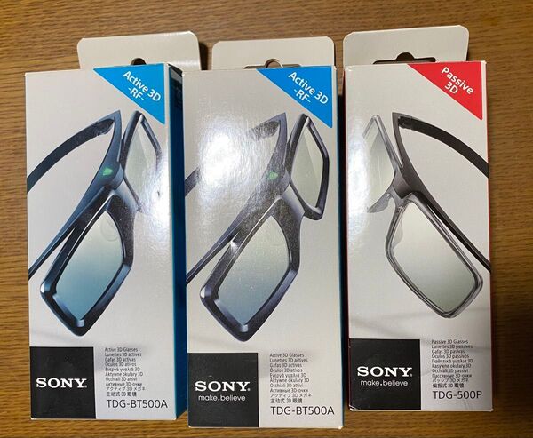 SONY TDG-BT500A アクティブ 3D メガネセット