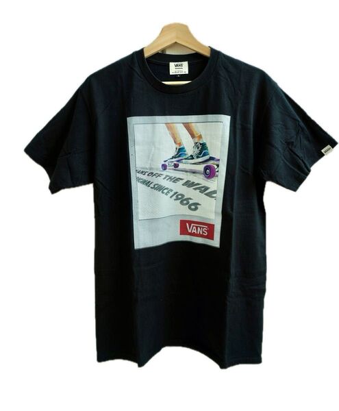 VANS バンズ Tシャツ 黒 Lサイズ スケボー ストリート