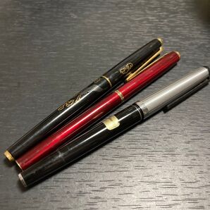万年筆 14K 18K 3本セット ゲーハあり