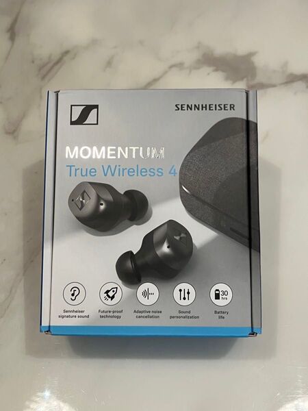 (空箱と付属品のみ)SENNHEISER MOMENTUM True Wireless 4 ブラック 未使用