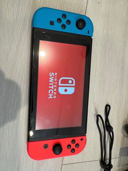 Nintendo Switch ニンテンドースイッチ本体 ネオンレッドブルー