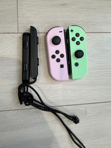 Nintendo Switch Joy-Con ジョイコン ネオングリーンピンク