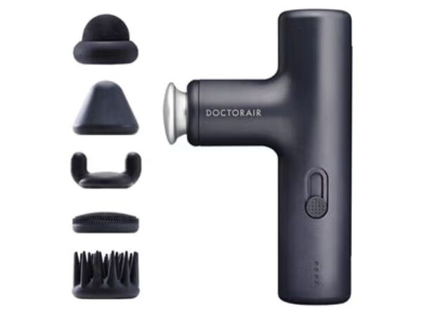新品未開封 DOCTORAIR(ドクターエア) ハンディガン エクサガン LUXE REG-12-BK ナイトブラック