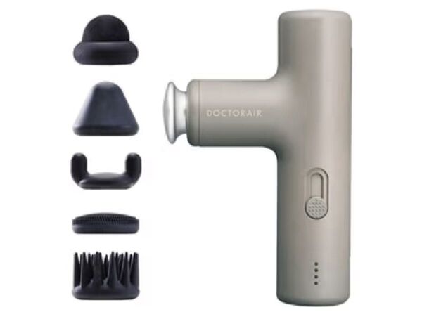 新品未開封 DOCTORAIR(ドクターエア) ハンディガン エクサガン LUXE REG-12-GR ダスティーグレー