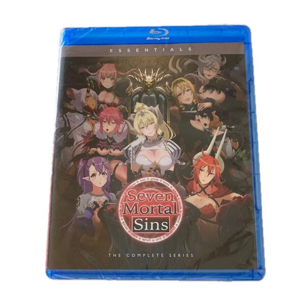 北米版 【sin 七つの大罪】全12話BOX!Blu-ray