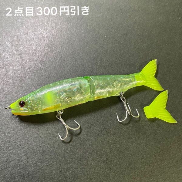 未使用 ガンクラフト 鮎邪 ジョインテッドクロー128F 1091カラー 閃光鮎