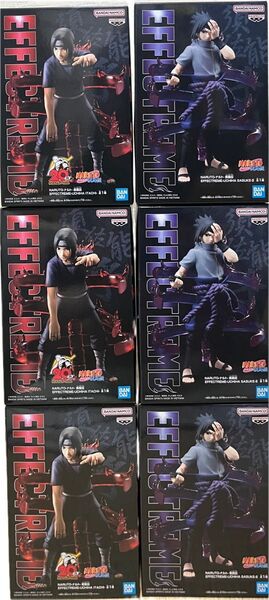 EFFECTREME うちはイタチ・サスケ フィギュア セット売り ナルト疾風伝 NARUTO-ナルト-