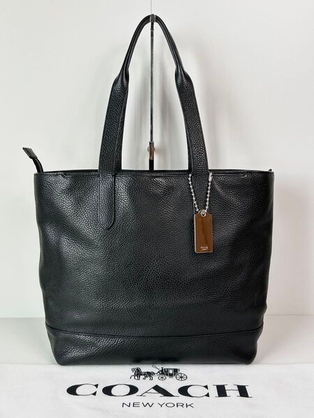 【良品】定価11万 コーチ メンテ済み COACH メンズ ビジネス バッグ ブリーフケース 本革 トートバッグ レザー