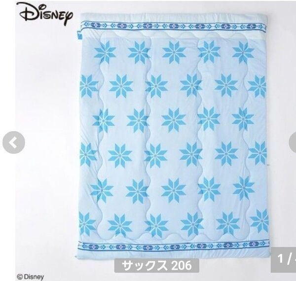 ディズニー 肌掛けふとん アナと雪の女王 ちはる(シングルサイズ・ディズニー×ちはる) シングルサイズ