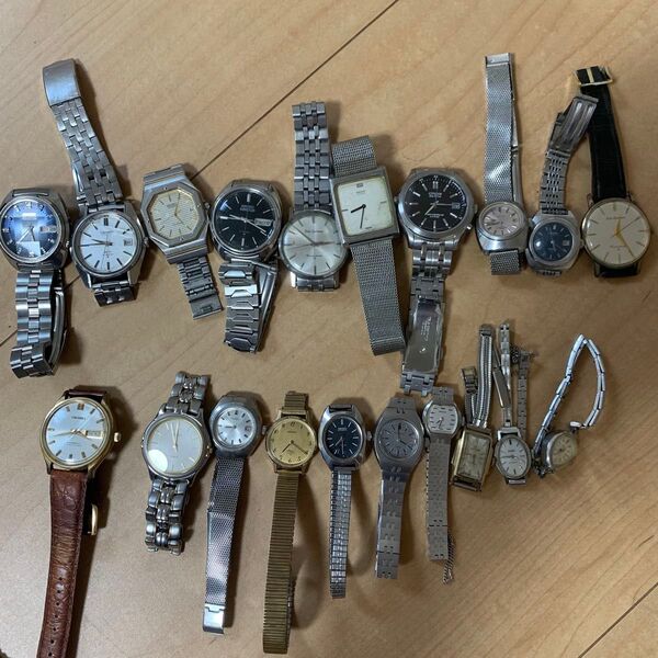SEIKO キングセイコー CITIZEN ラドーなど ブランド腕時計 まとめて 【20点】 ジャンク品