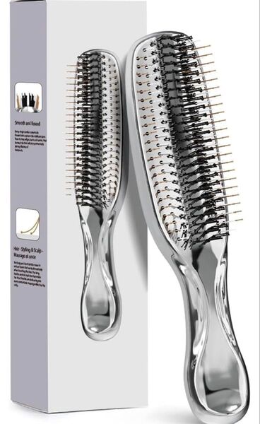 ヘアブラシ くし ウェットブラシ ブラシ ミニ ブロードライコームブローブラシ
