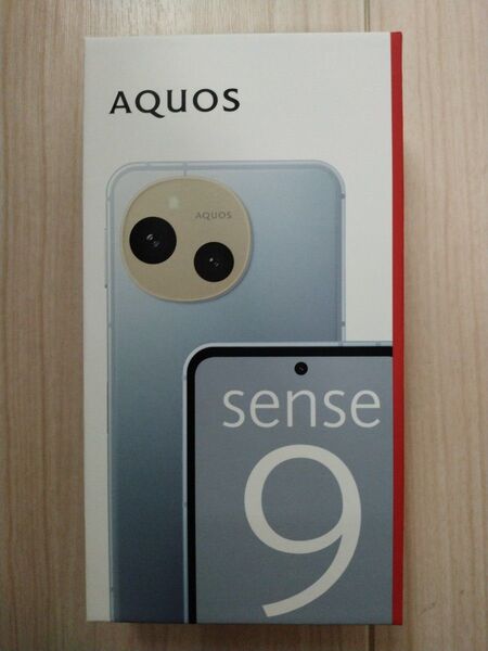 AQUOS sense9 SH-M29 6.1インチ メモリー8GB ストレージ256GB ブルー SIMフリー SHARP