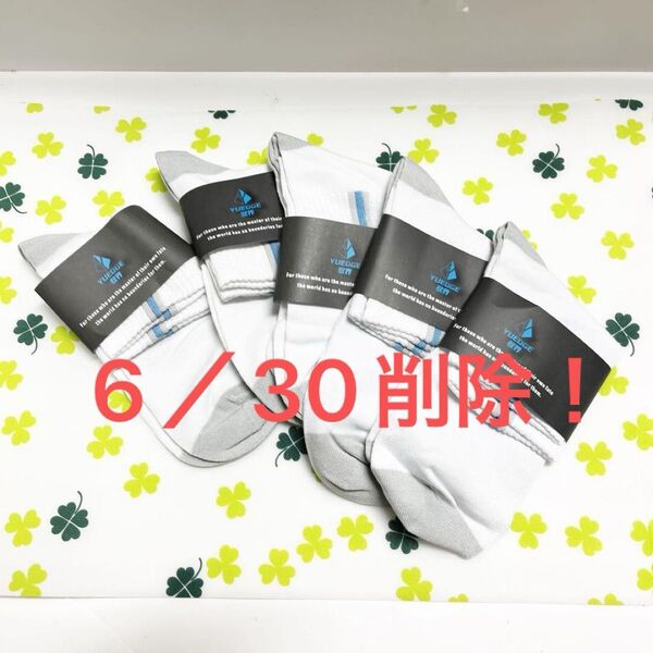 25-27cm 靴下 メンズ 薄手 ショートソックス カジュアル 男性用 5足 靴下 ソックス 紳士