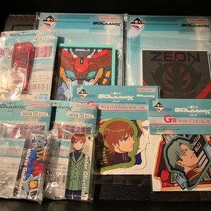 一番くじ Gundam GQuuuuuuXジークアクス vol.2 E賞 F賞 G賞 7点セット