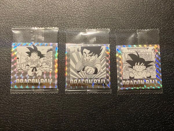 ドラゴンボール 40周年 ウエハース シール 孫悟空 第6巻 第8巻 第10巻 3枚セット