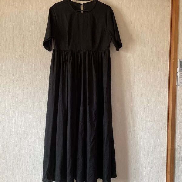 ジュノアロングワンピースブラックJUNOAH