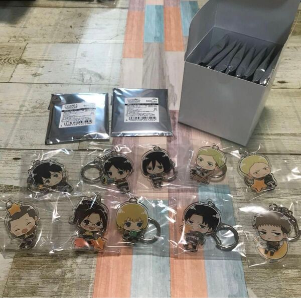 進撃の巨人 シークレットアクリルキーホルダーコンプセット