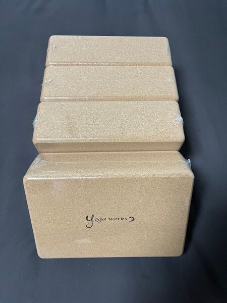 Yoga works ヨガワークス ヨガブロック コルク M セット