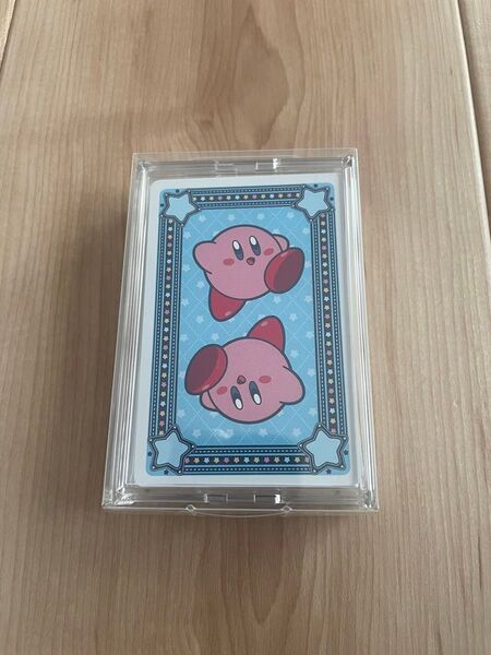 【新品未使用!未開封品】任天堂 星のカービィ トランプ 青 ギャルクター 可愛い