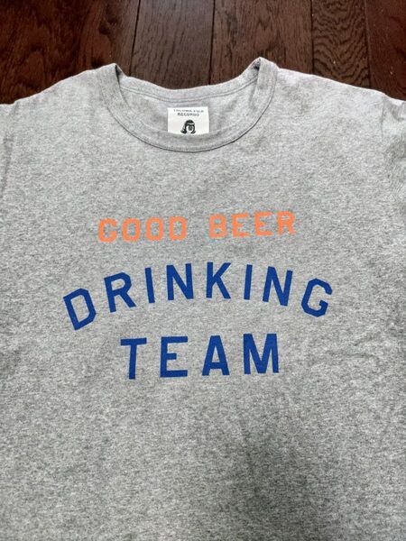 TACOMA FUJI GOOD BEER DRINKING TEAM Tシャツ グレー