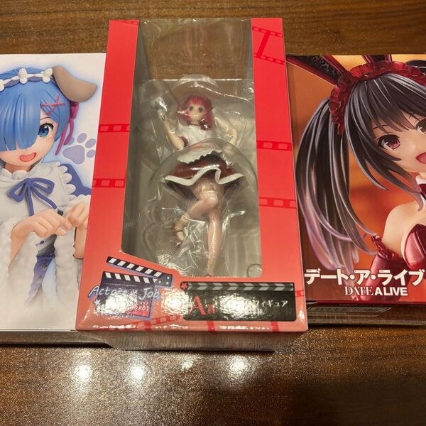 Re:ゼロから始める異世界生活 レム犬耳メイドver. 推しの子 有馬かな デートアライブⅤ 時崎狂三 バニーver フィギュア