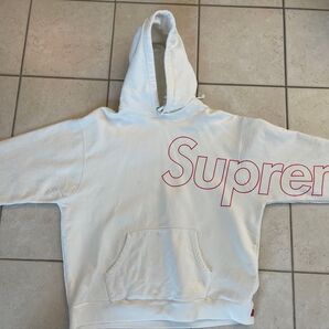 Supreme シュプリーム パーカー ホワイト