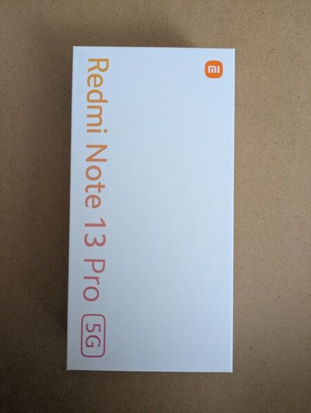 Redmi Note 13 Pro 5G XIG05 6.7インチ メモリー8GB ストレージ256GB ミッドナイトブラック