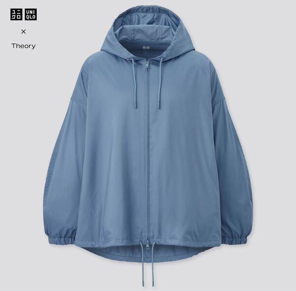 ユニクロ theoryコラボ ポケッタブル UVカットパーカー オーバーサイズ レディース UNIQLO