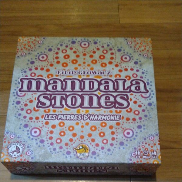 ボードゲーム 「マンダラストーンズ」日本語抄訳付き