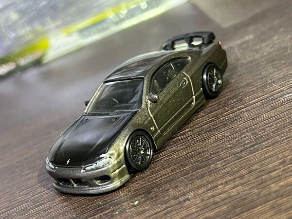 日産 シルビア S15 ホットウィール プレミアム ワイルドスピード 改造 カスタム品 かしめ→ねじ止め変更済み