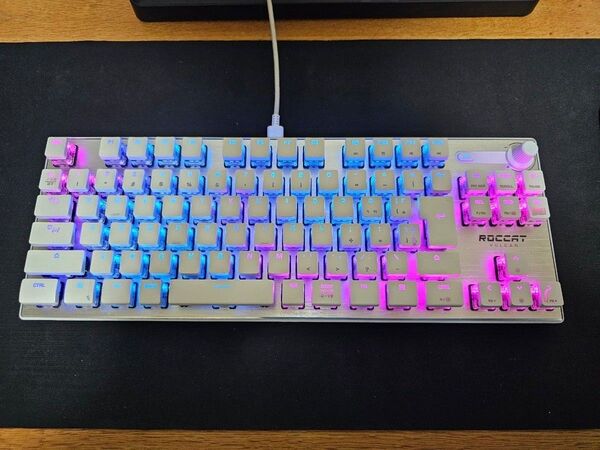 ROCCAT VULCA TKL PRO ホワイト 日本語配列 ゲーミングキーボード メカニカル