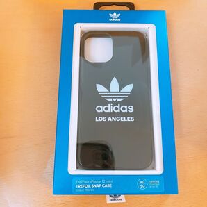adidas iPhone 12 mini ケース 新品 アディダス