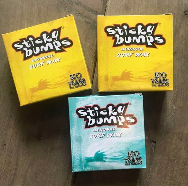 Sticky Bumps オリジナルサーフワックス 3個セット 新品 未使用