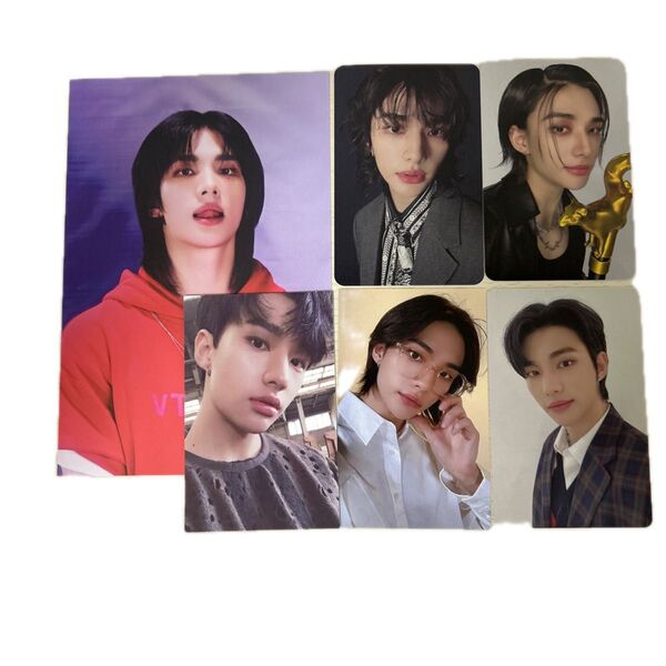 straykids ヒョンジン Hyunjin トレカ グッズセット フォトカード ポストカード まとめ売り シーグリ