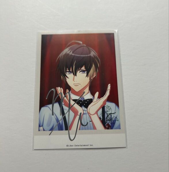 A3! 碓氷真澄 3周年グッズ サイン入りチェキ風ブロマイド