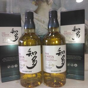 サントリー 知多700ml 箱付き2本 ①
