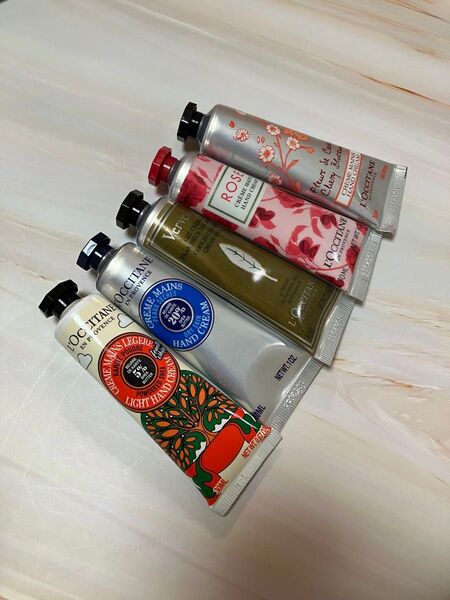L'Occitane ロクシタンハンドクリーム 5本セット 30ml