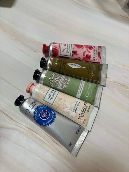 ロクシタンハンドクリーム5本セット30ml