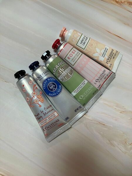 ロクシタンハンドクリーム30ml5本