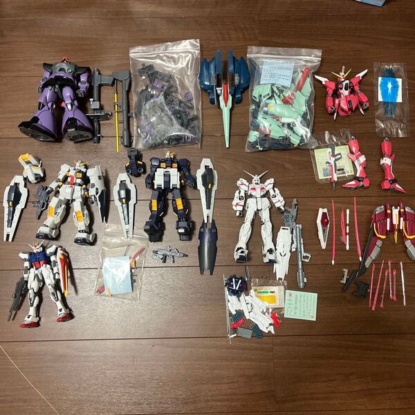 ガンプラ MG まとめ売り 組立済 パーツ取り 完成品 バンダイ プラモデル