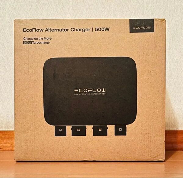 新品未開封 エコフロー 500W オルタネーターチャージャー EcoFlow