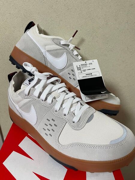 NIKE CITY ナイキ シティー 27.5cm 灰スエード白ガムソール US9.5 新品