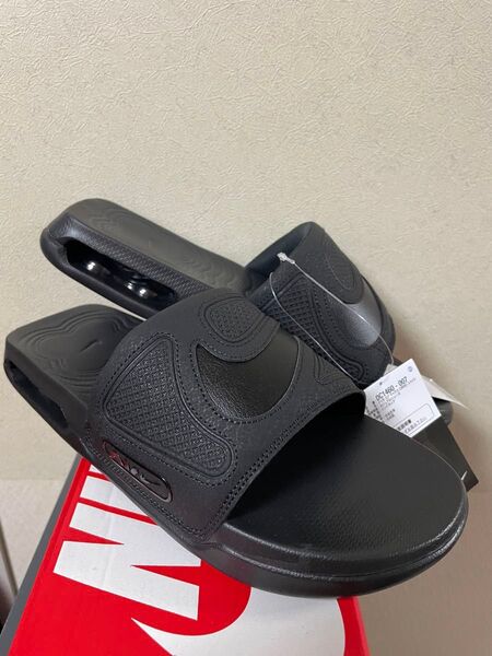 US9 ナイキ エアマックス シロ スライド DC1460-007 NIKE AIR MAX CIRRO SLIDE 黒黒黒