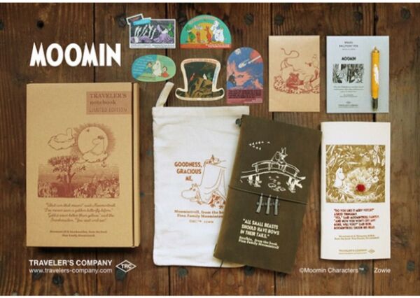 新品未使用品 トラベラーズノート 限定セット MOOMIN ムーミン